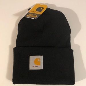 NEW - Carhartt Knit Cuffed Beanie NWT A18-BLK F21